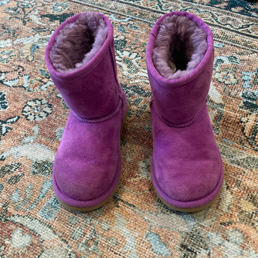Ugg boots Purple size 10